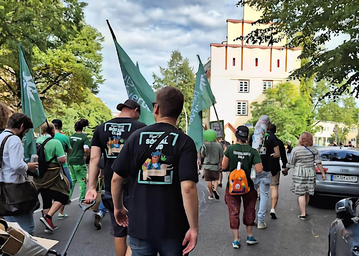 Hanfparade Berlin 2024 - Captain Weedy ist dabei!!!
