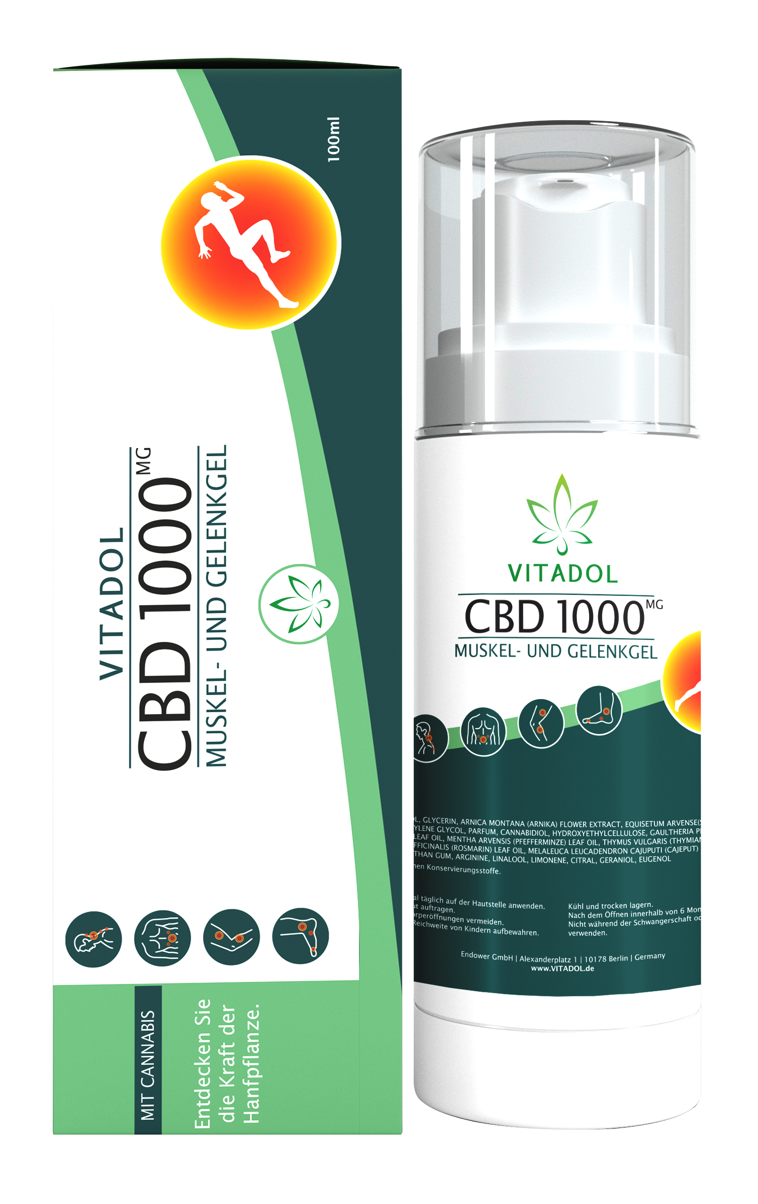 VITADOL 1000 CBD Salbe – Intensive Pflege & Regeneration