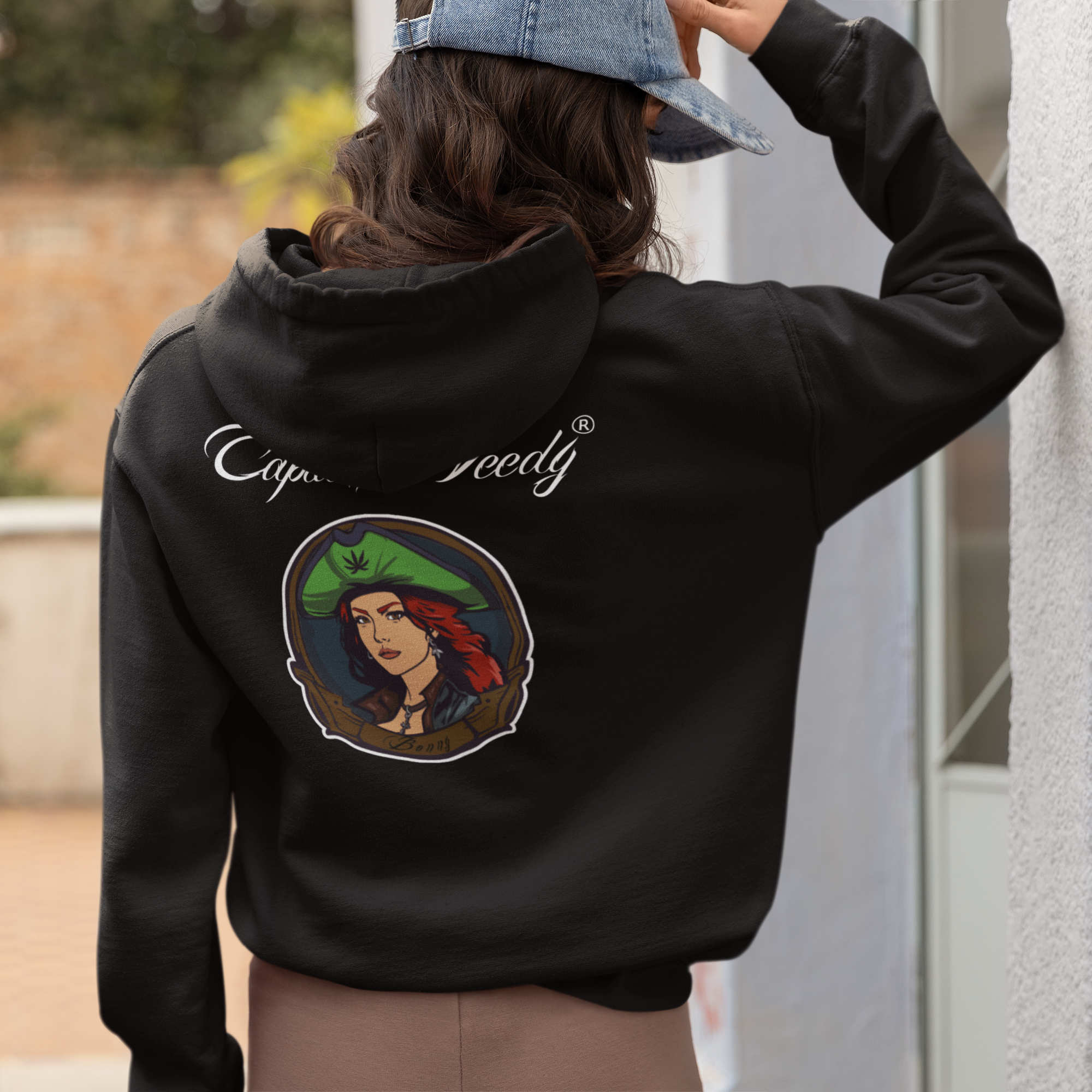 Captain Weedy Hoodie "Bonny"
