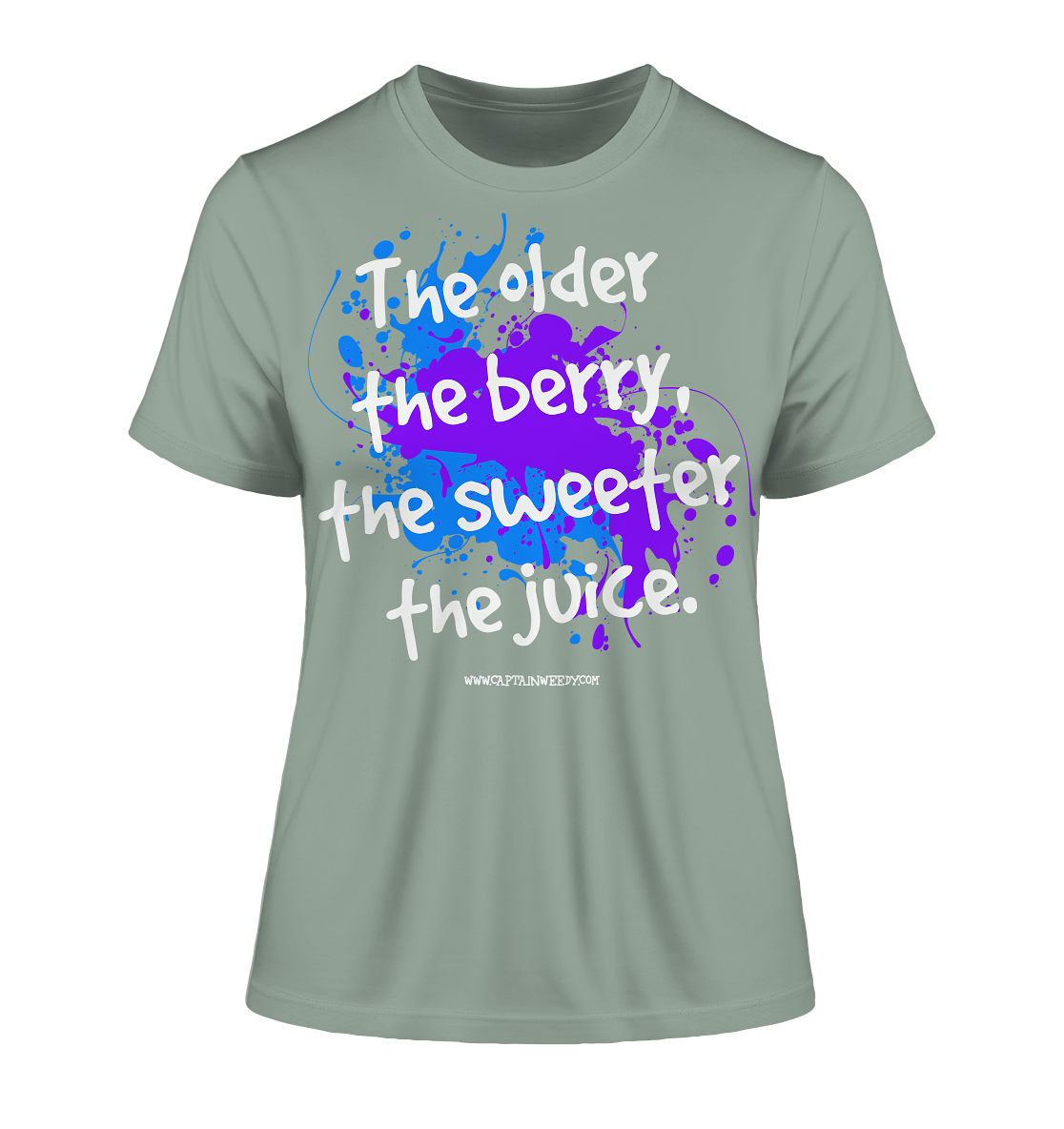 Old Berrys, Sweet Juice - Fitted Ladies Organic Shirt