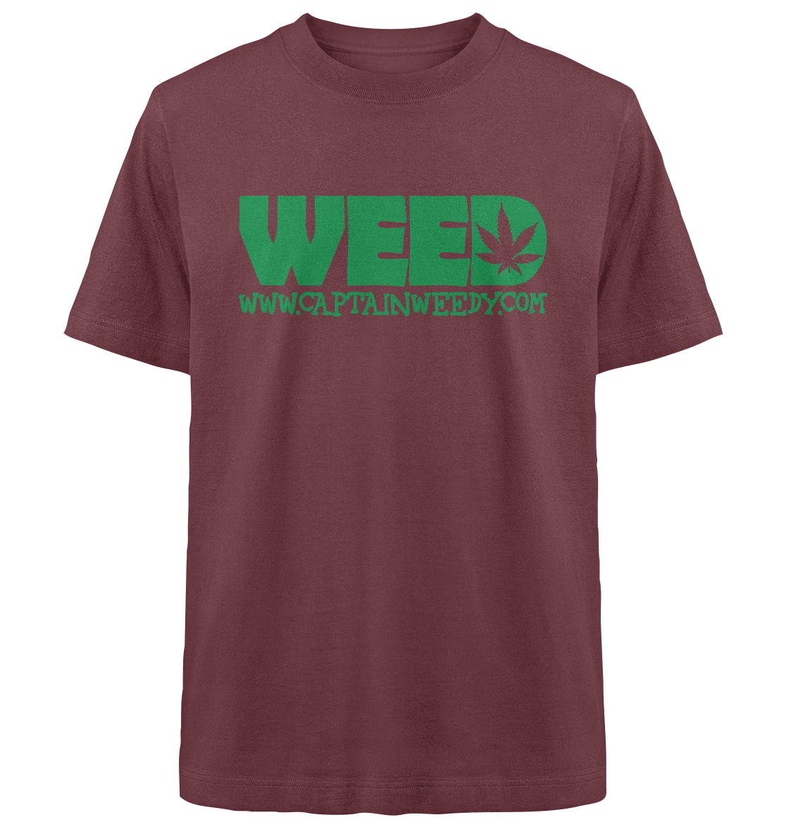 Weed - Heavy Oversized Organic Shirt