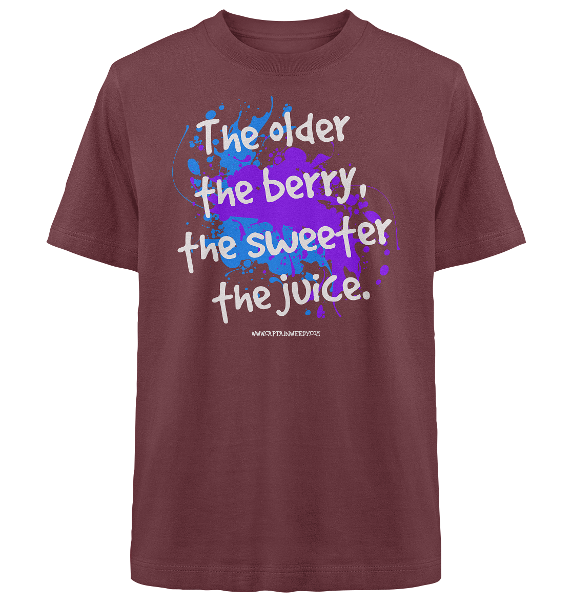 Old Berrys, Sweet Juice - Heavy Oversized Organic Shirt