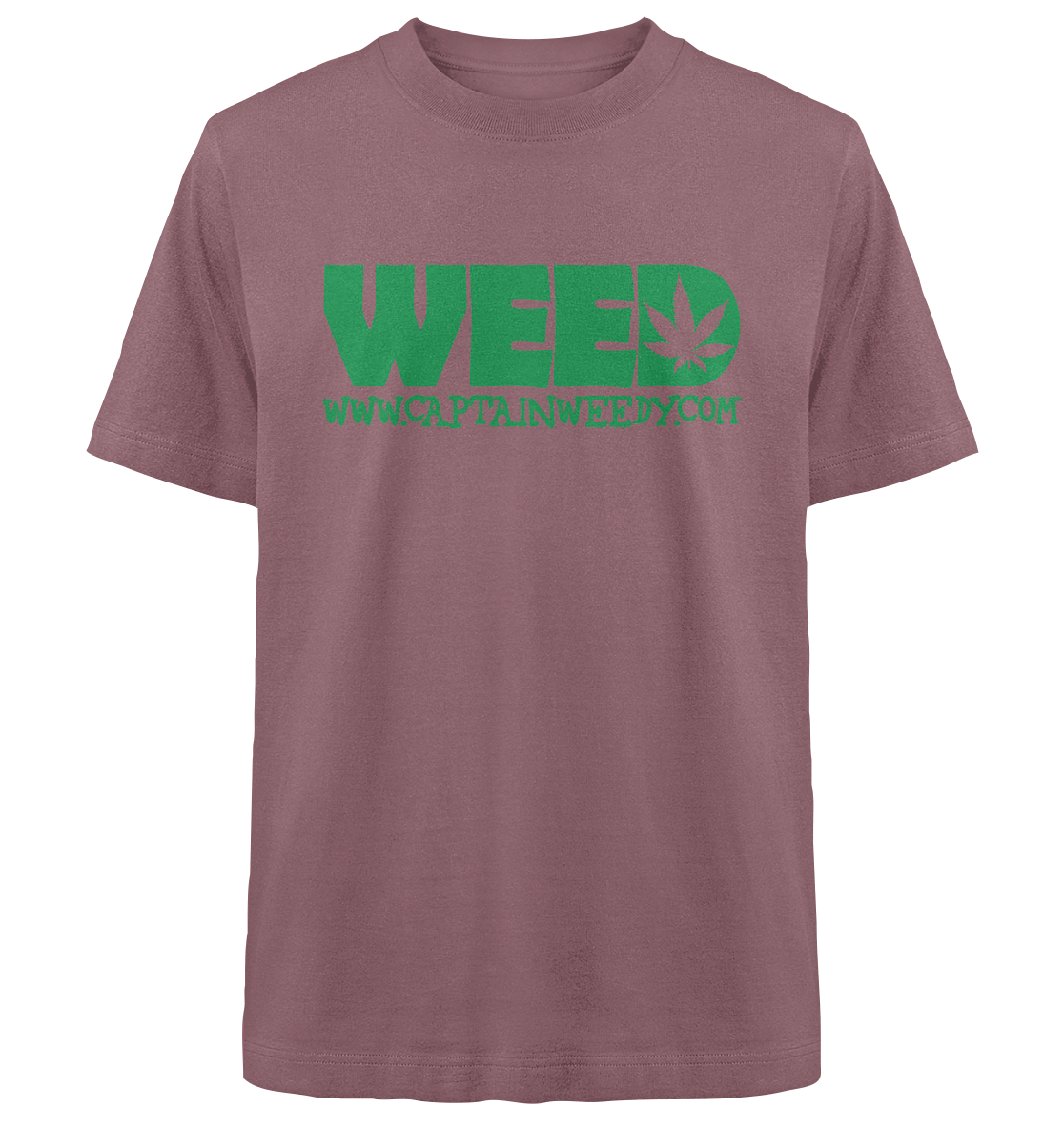 Weed - Heavy Oversized Organic Shirt