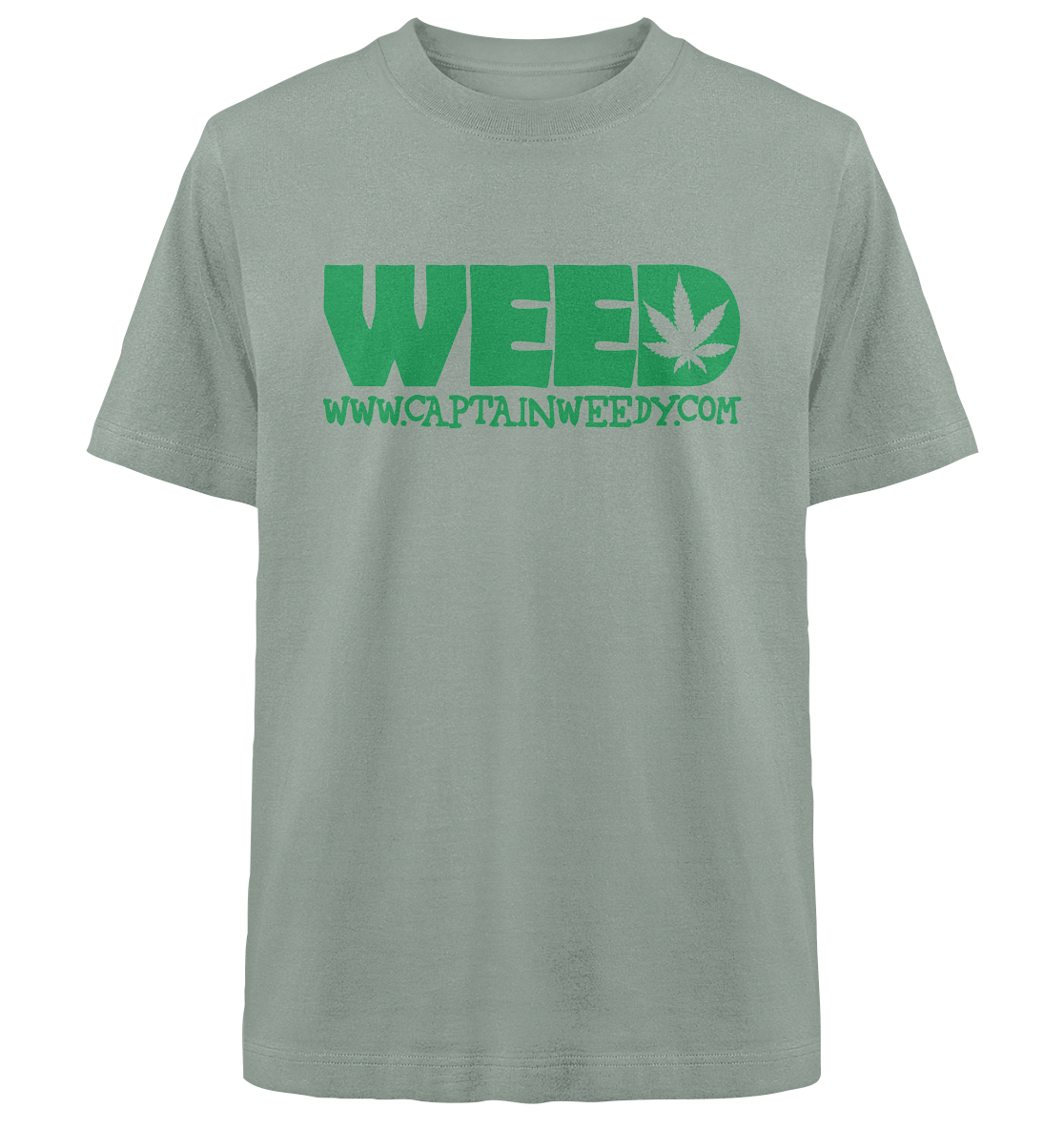 Weed - Heavy Oversized Organic Shirt
