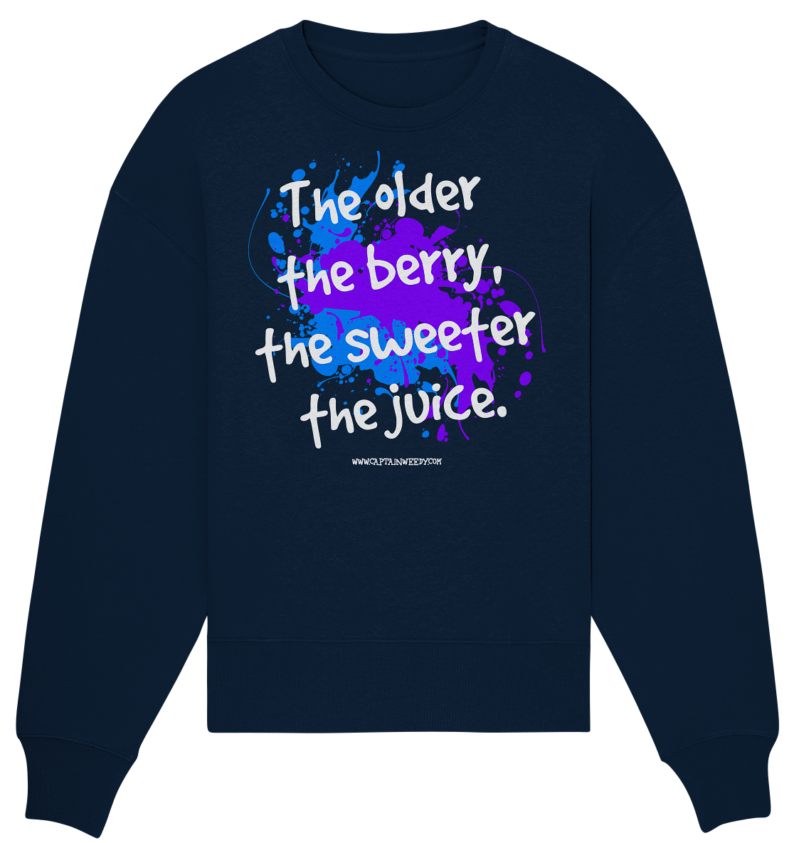 Old Berrys, Sweet Juice - Organic Oversize Sweatshirt