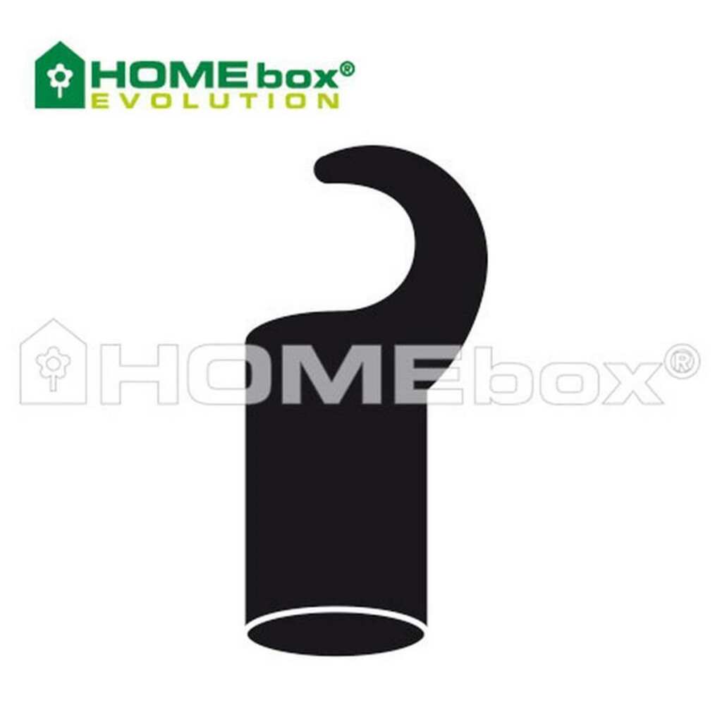 HOMEbox Haken kurz - Ersatzteil 4 Stück Ø 22 mm