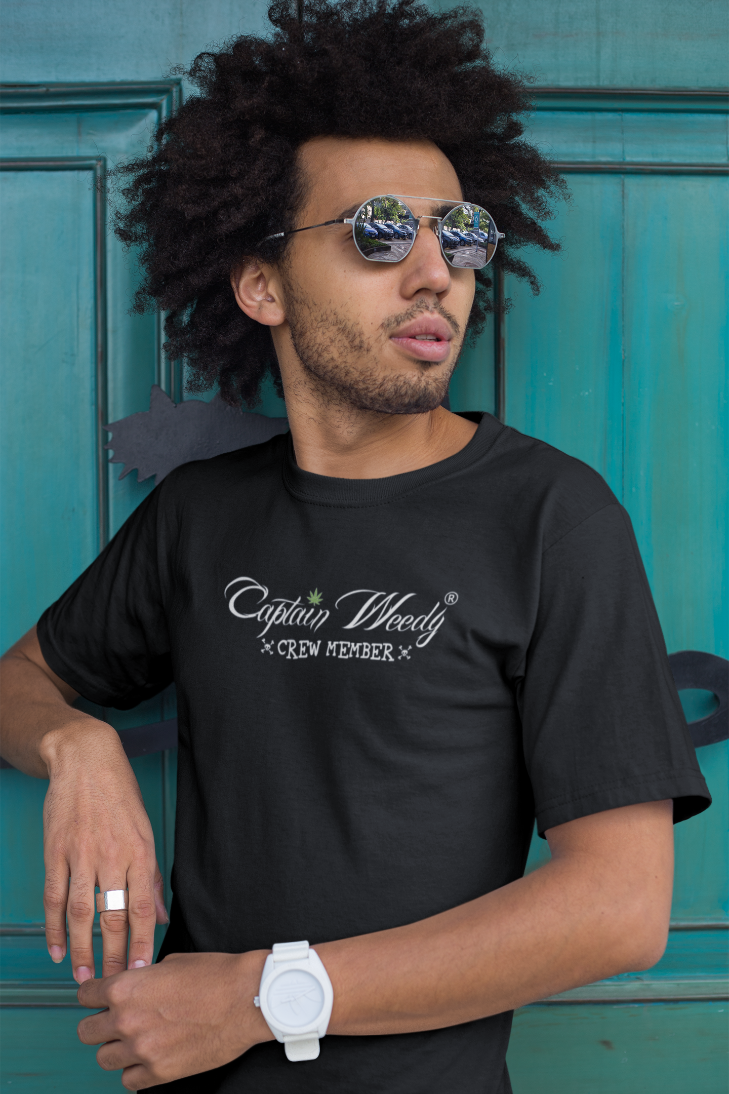 Captain Weedy T-Shirt "The Captain"