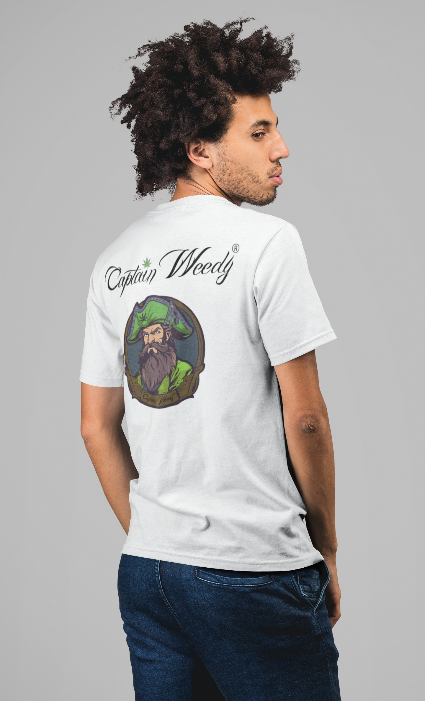 Captain Weedy T-Shirt "The Captain"