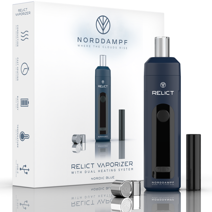 Norddampf Relict Vaporizer (Nordic Blue / Deep Black)