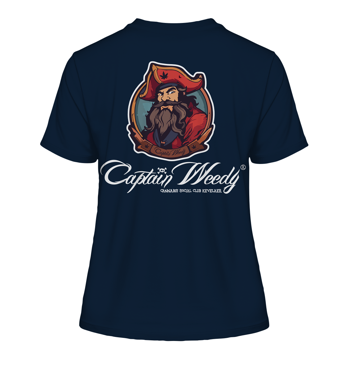 Captain Weedy CSC Kevelaer - Crew Member - Fitted Ladies Organic Shirt