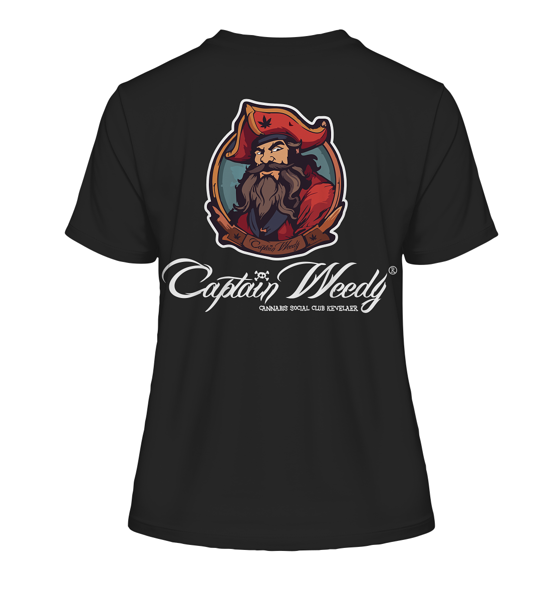 Captain Weedy CSC Kevelaer - Crew Member - Fitted Ladies Organic Shirt