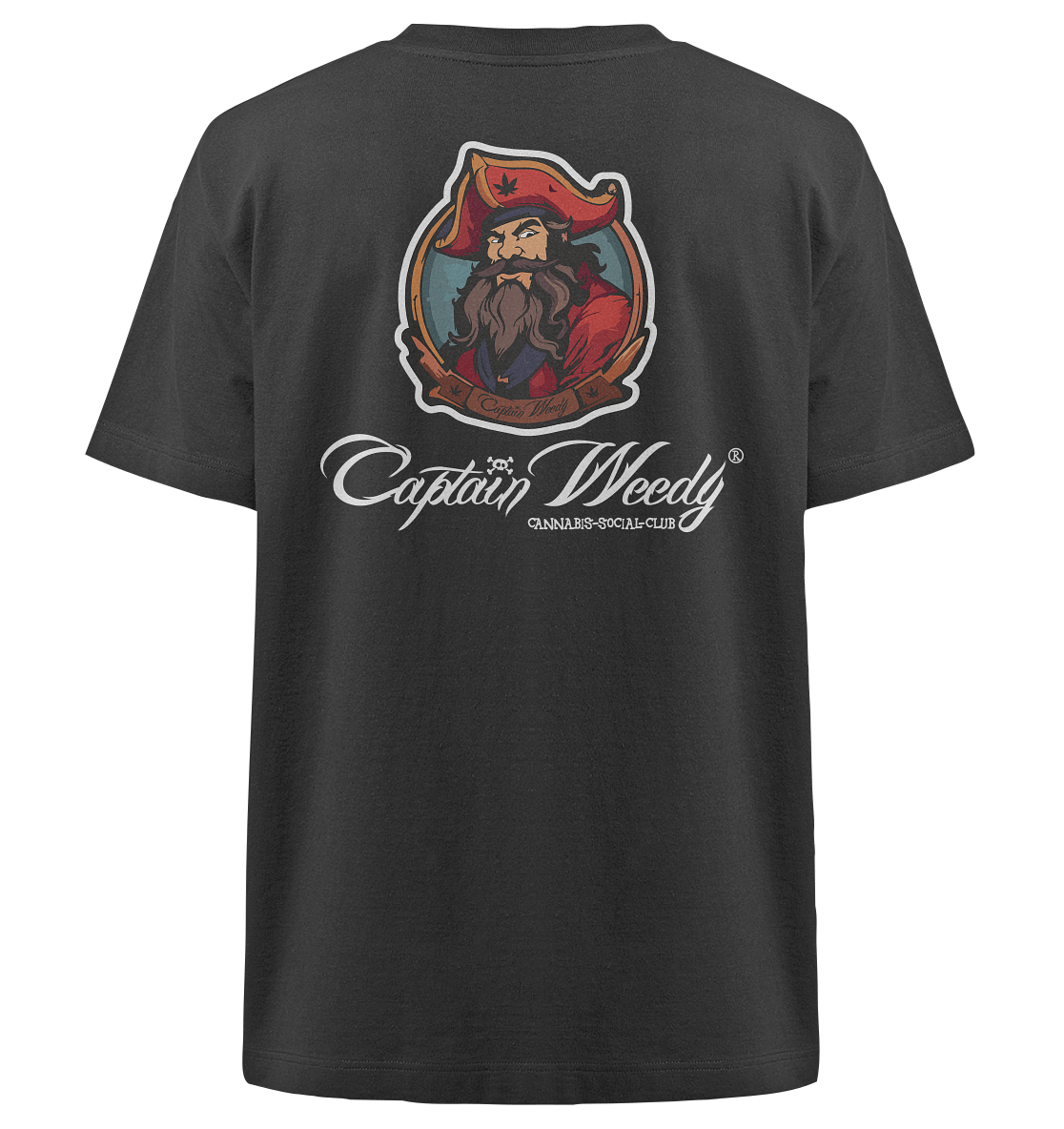 Captain Weedy - Organic Growing - Heavy Oversized Organic Shirt