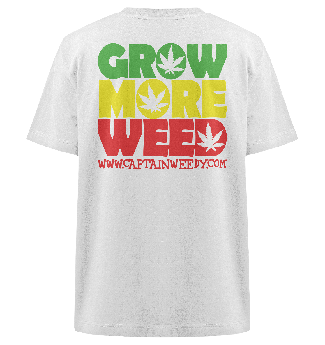 Captain Weedy - GMW - Heavy Oversized Organic Shirt