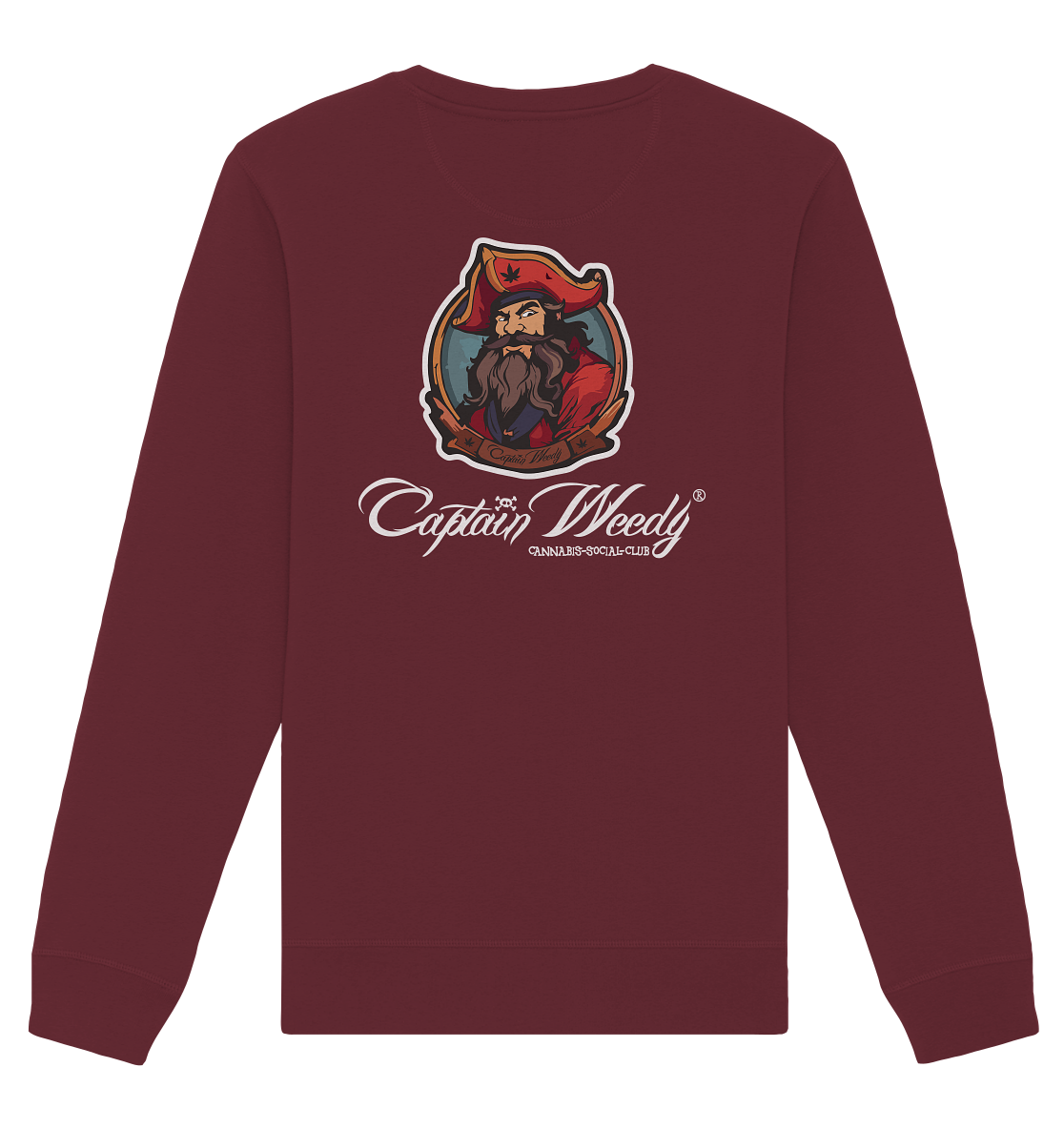 Captain Weedy - Organic Growing - Organic Basic Unisex Sweatshirt