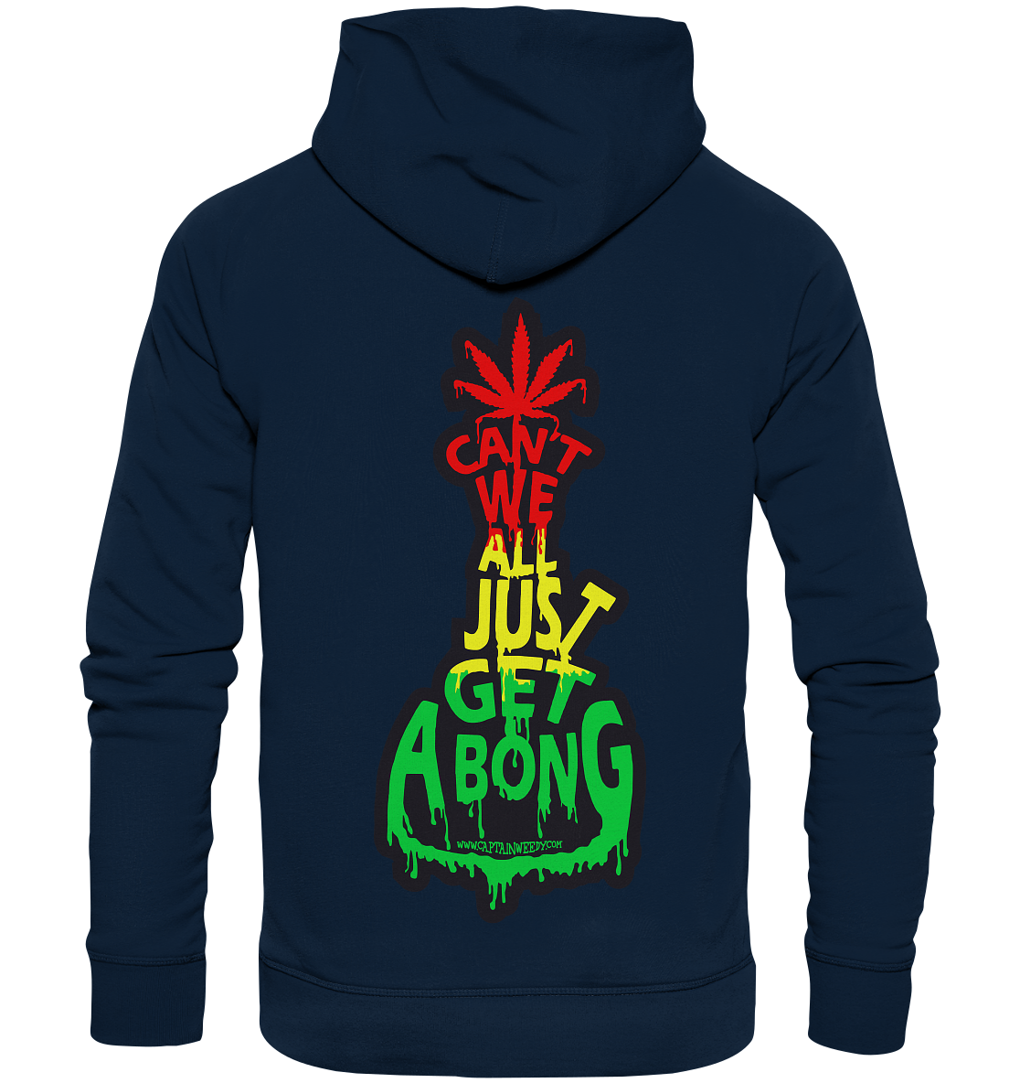 Captain Weedy - Can´t we??? - Organic Fashion Hoodie