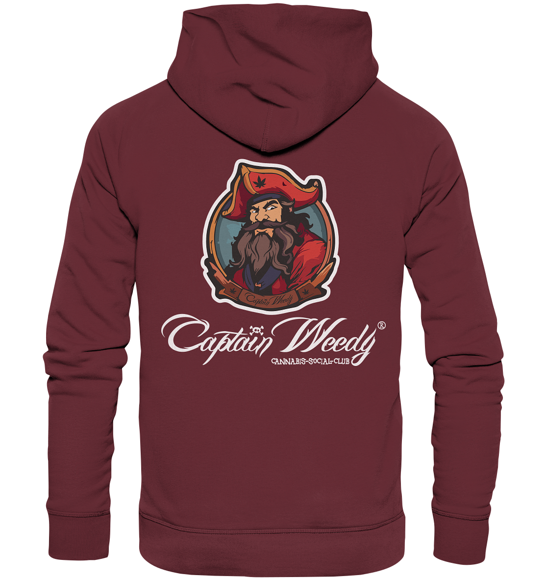 Captain Weedy - I´m stoned...  - Organic Fashion Hoodie