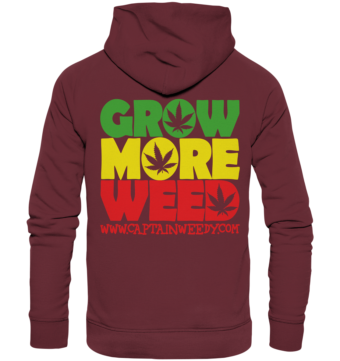 Captain Weedy - GMW - Organic Fashion Hoodie