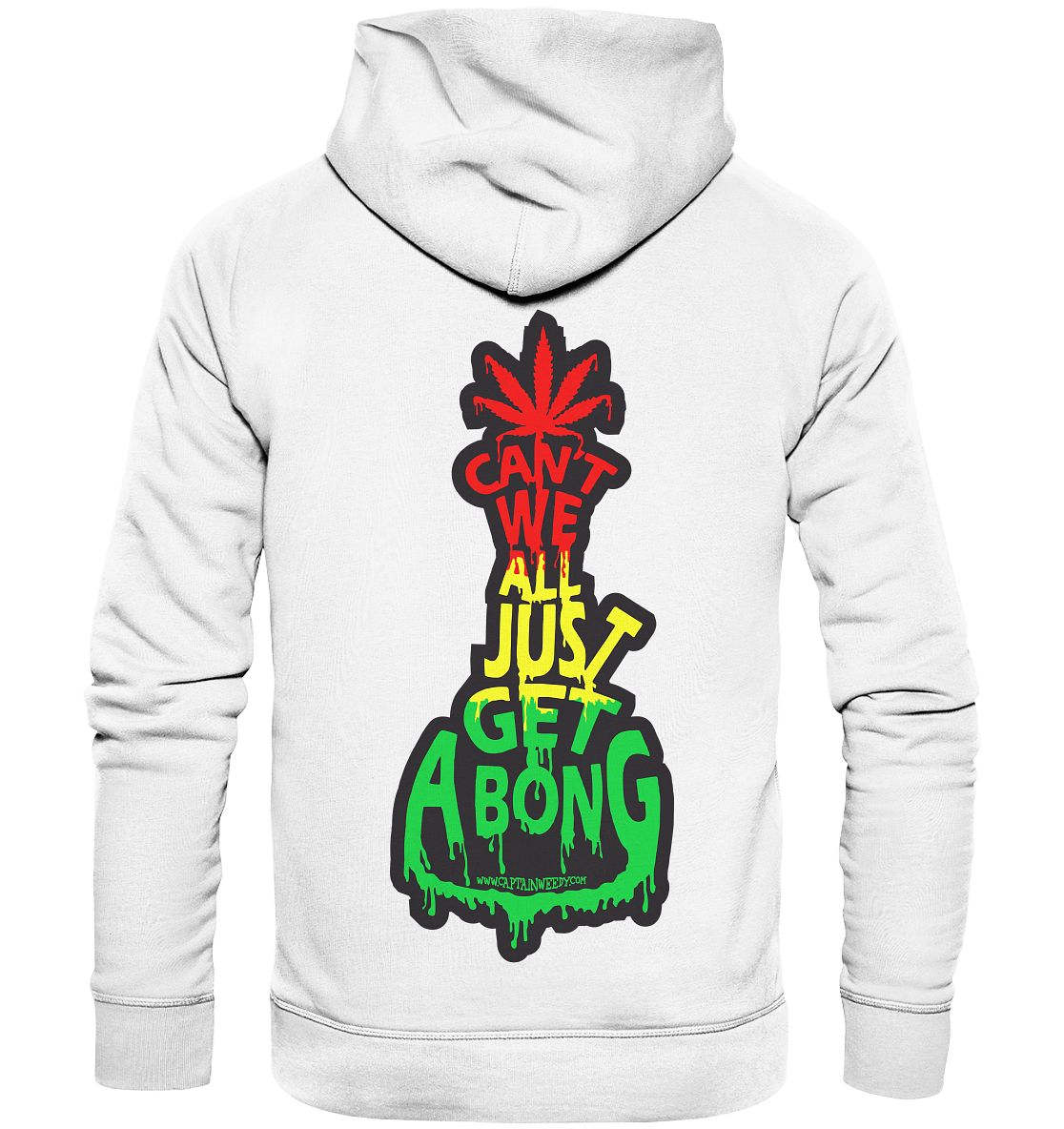 Captain Weedy - Can´t we??? - Organic Fashion Hoodie