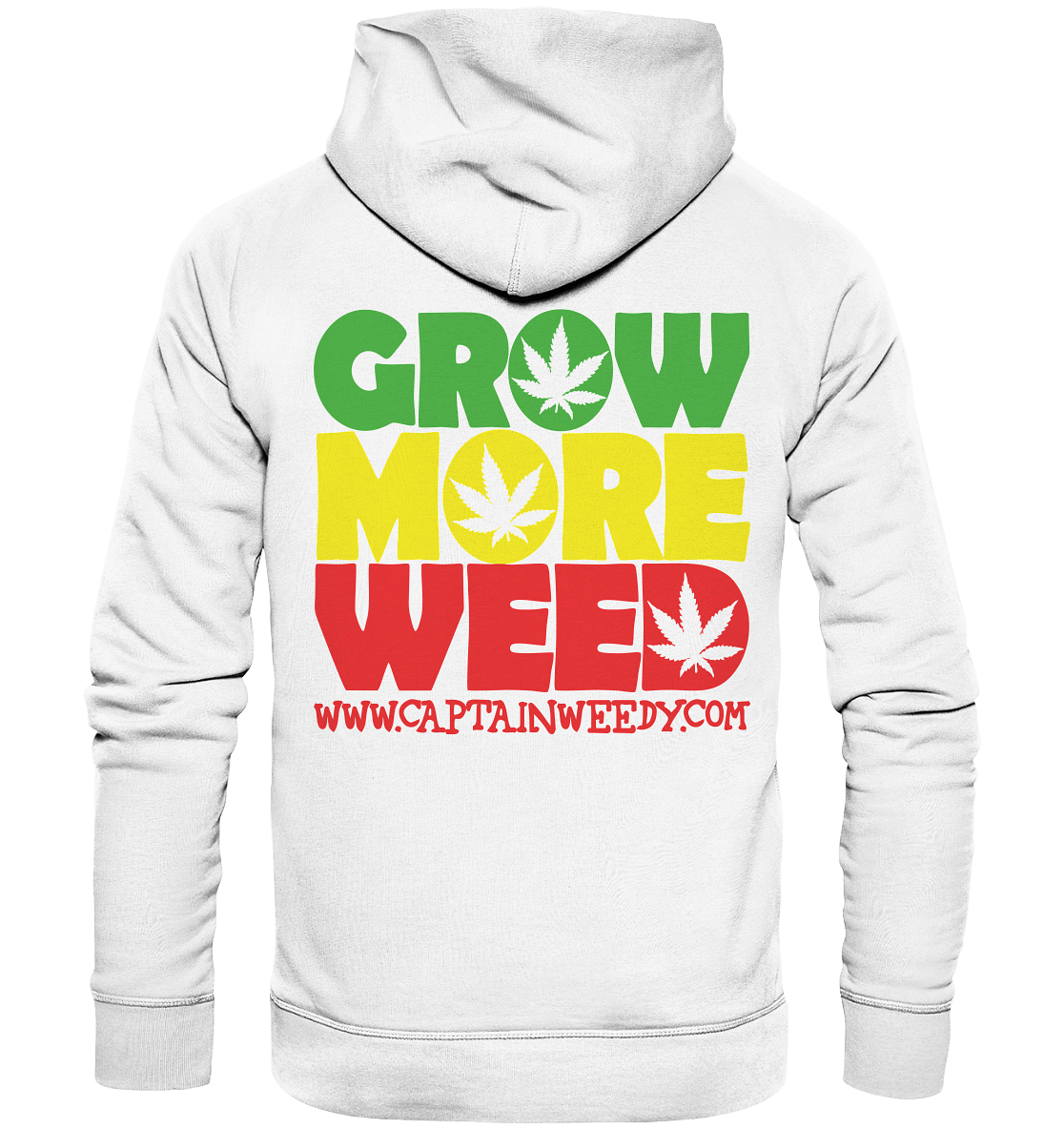 Captain Weedy - MORE - Organic Fashion Hoodie