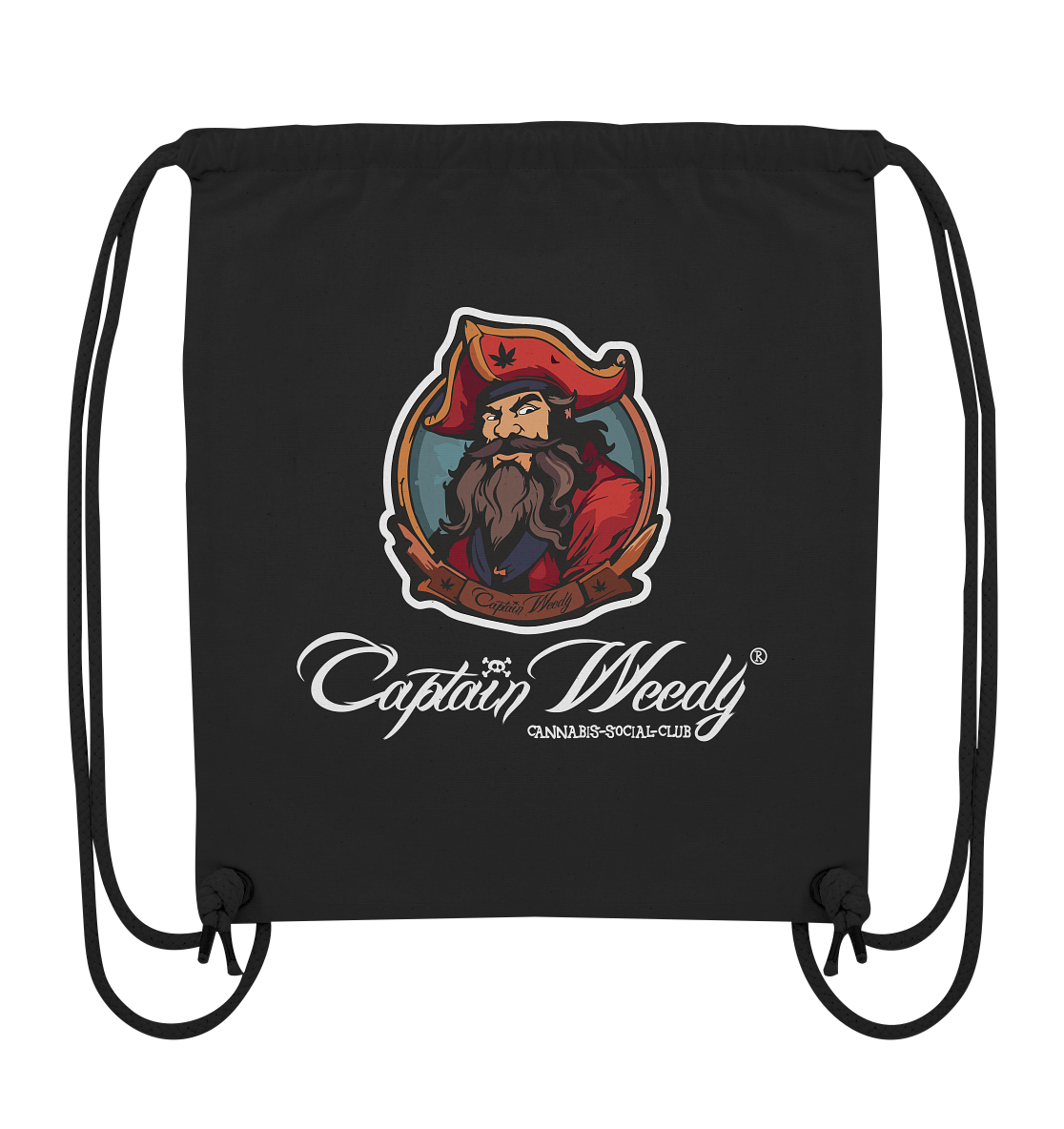 Captain Weedy - Organic Growing - Organic Gym-Bag