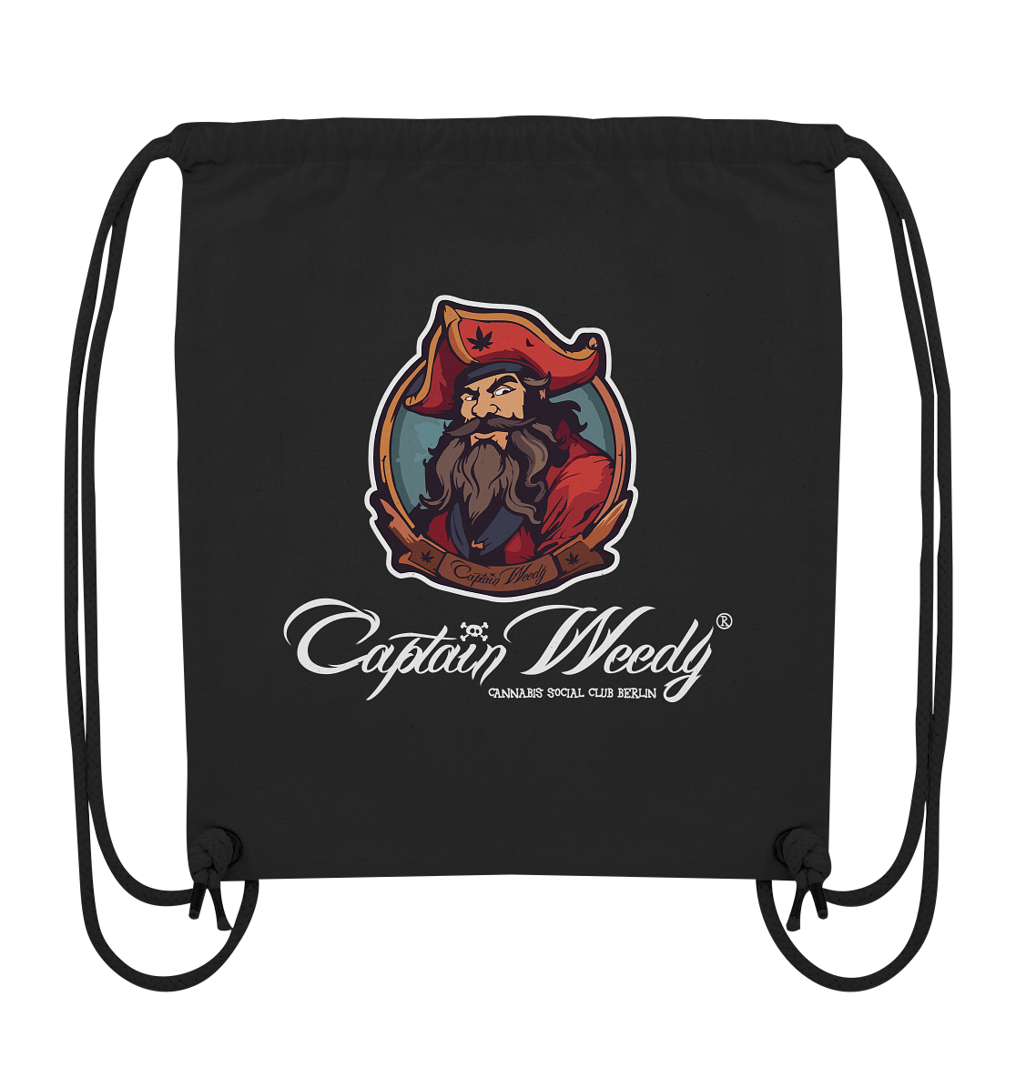 Captain Weedy CSC Berlin - Crew Member - Organic Gym-Bag