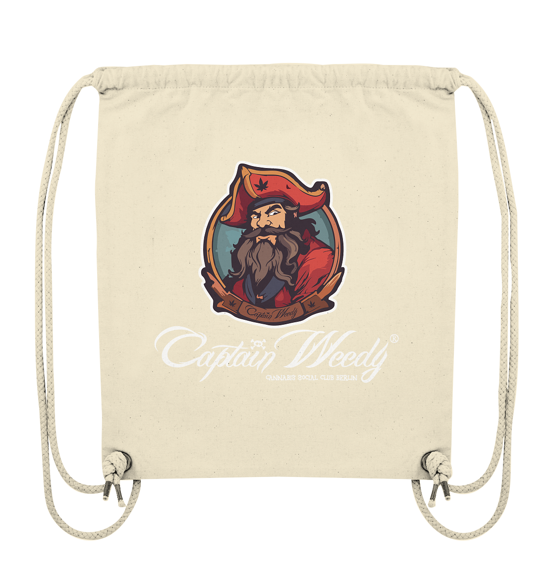 Captain Weedy CSC Berlin - Crew Member - Organic Gym-Bag