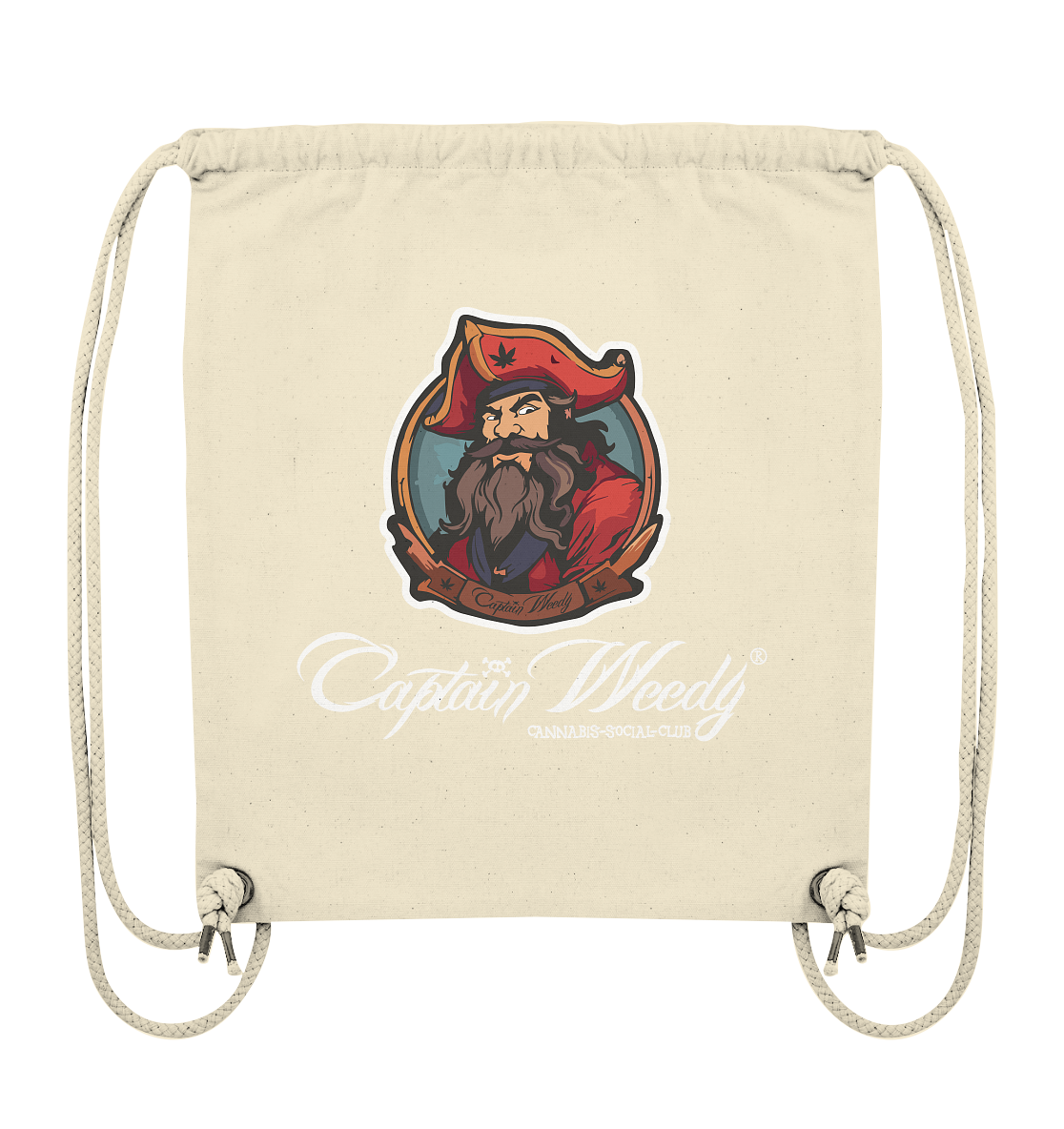 Captain Weedy - Organic Growing - Organic Gym-Bag