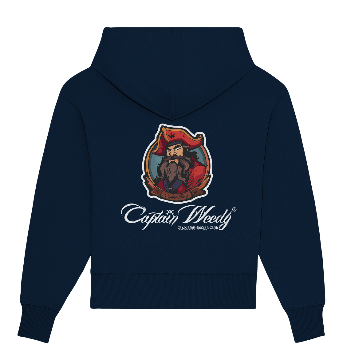 Captain Weedy - I´m stoned...  - Organic Oversize Hoodie