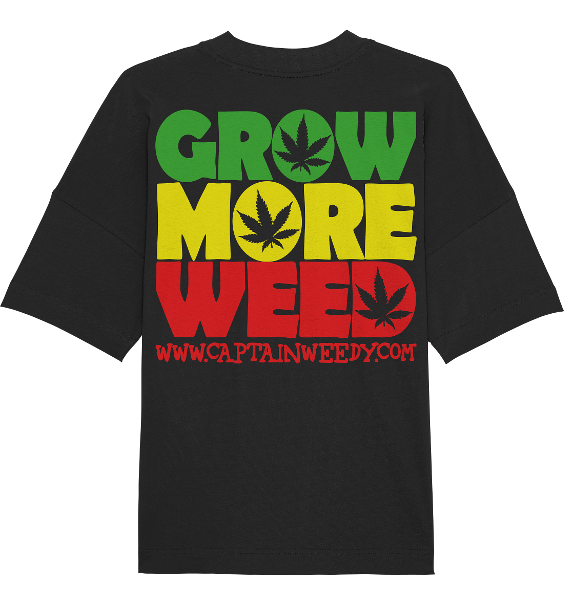 Captain Weedy - GMW - Organic Oversize Shirt