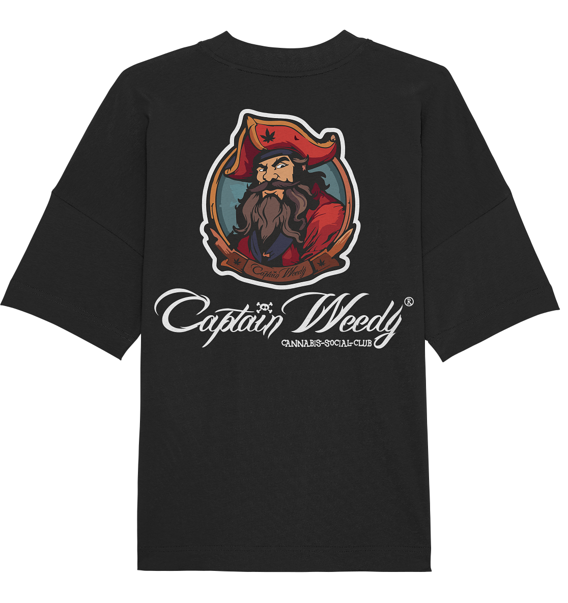 Captain Weedy - Tut mir leid...  - Organic Oversize Shirt