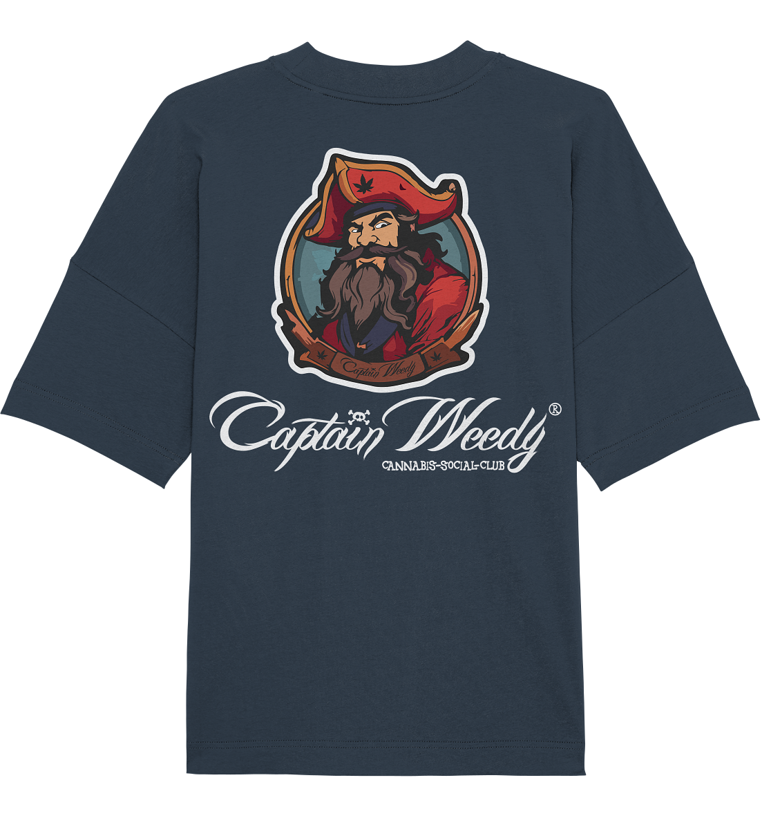 Captain Weedy Trunkenbold - Organic Oversize Shirt