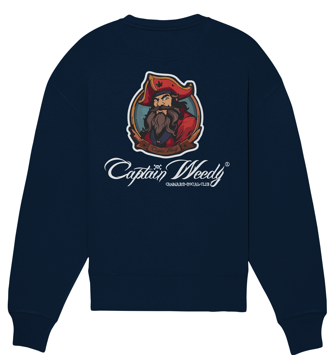 Captain Weedy - Organic Growing - Organic Oversize Sweatshirt