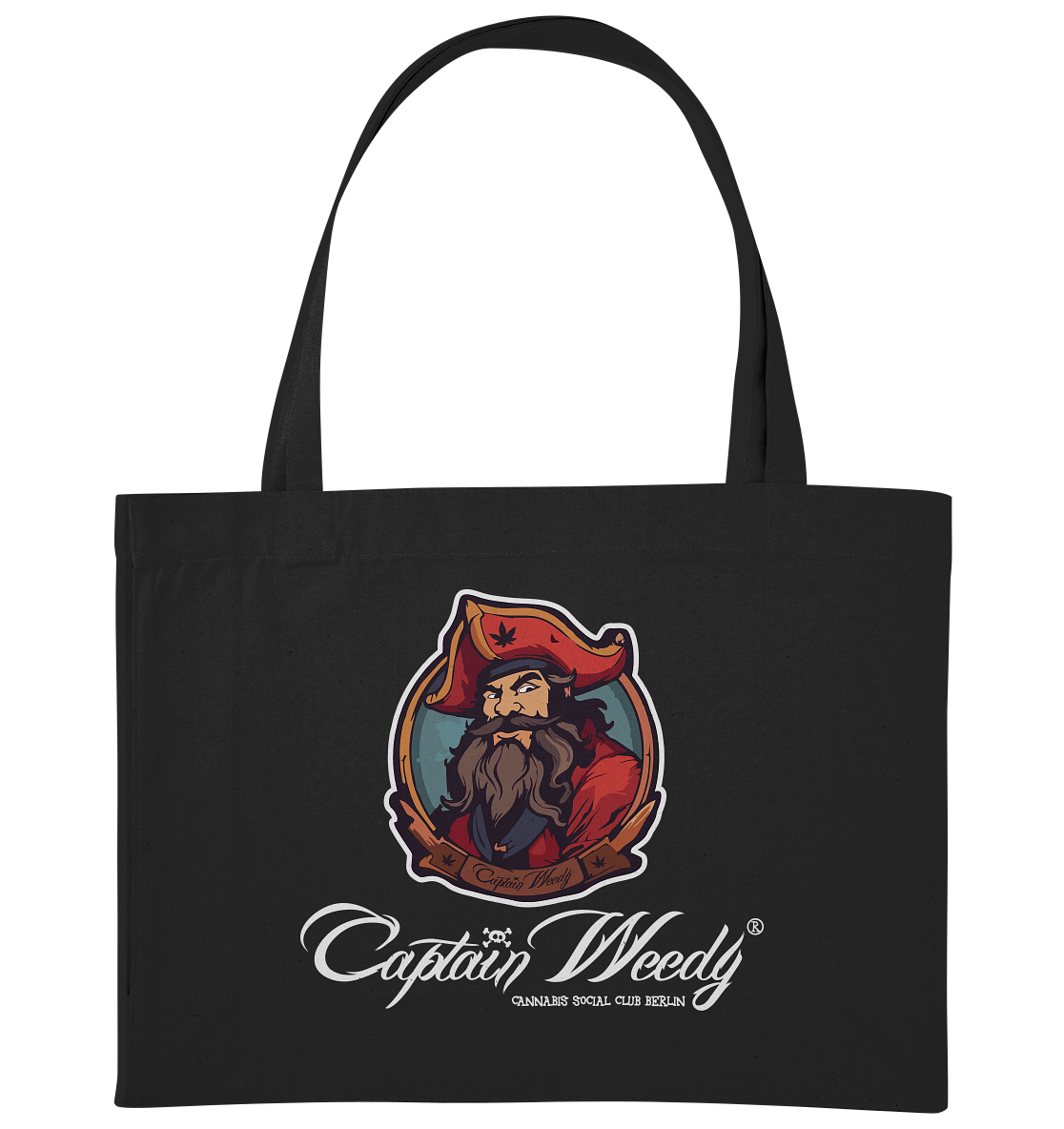 Captain Weedy CSC Berlin - Crew Member - Organic Shopping-Bag