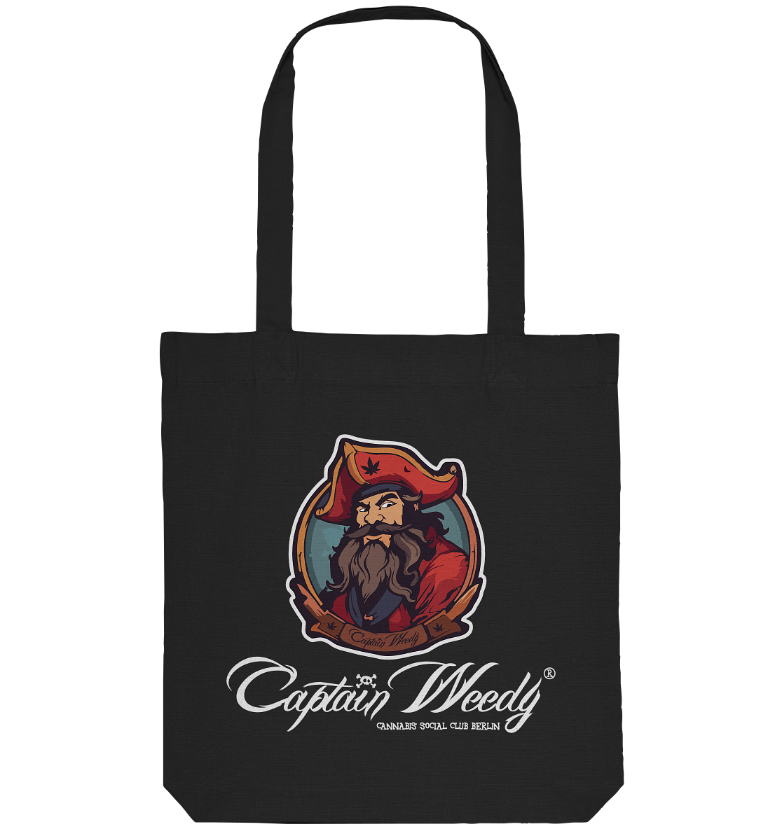 Captain Weedy CSC Berlin - Crew Member - Organic Tote-Bag