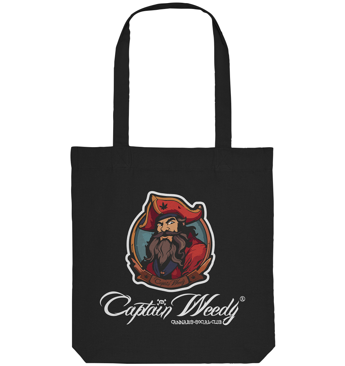 Captain Weedy - Organic Growing - Organic Tote-Bag