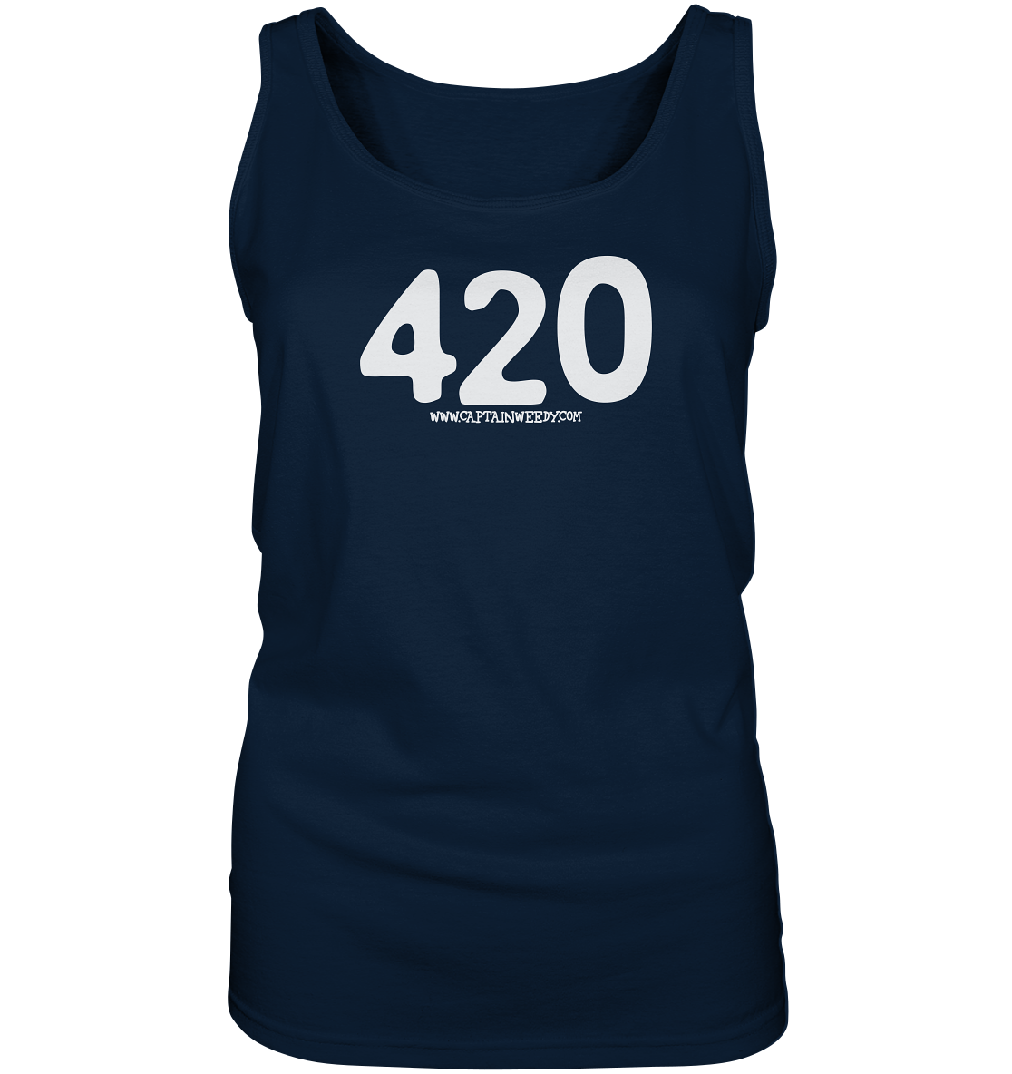 Captain Weedy 420 - Ladies Tank-Top