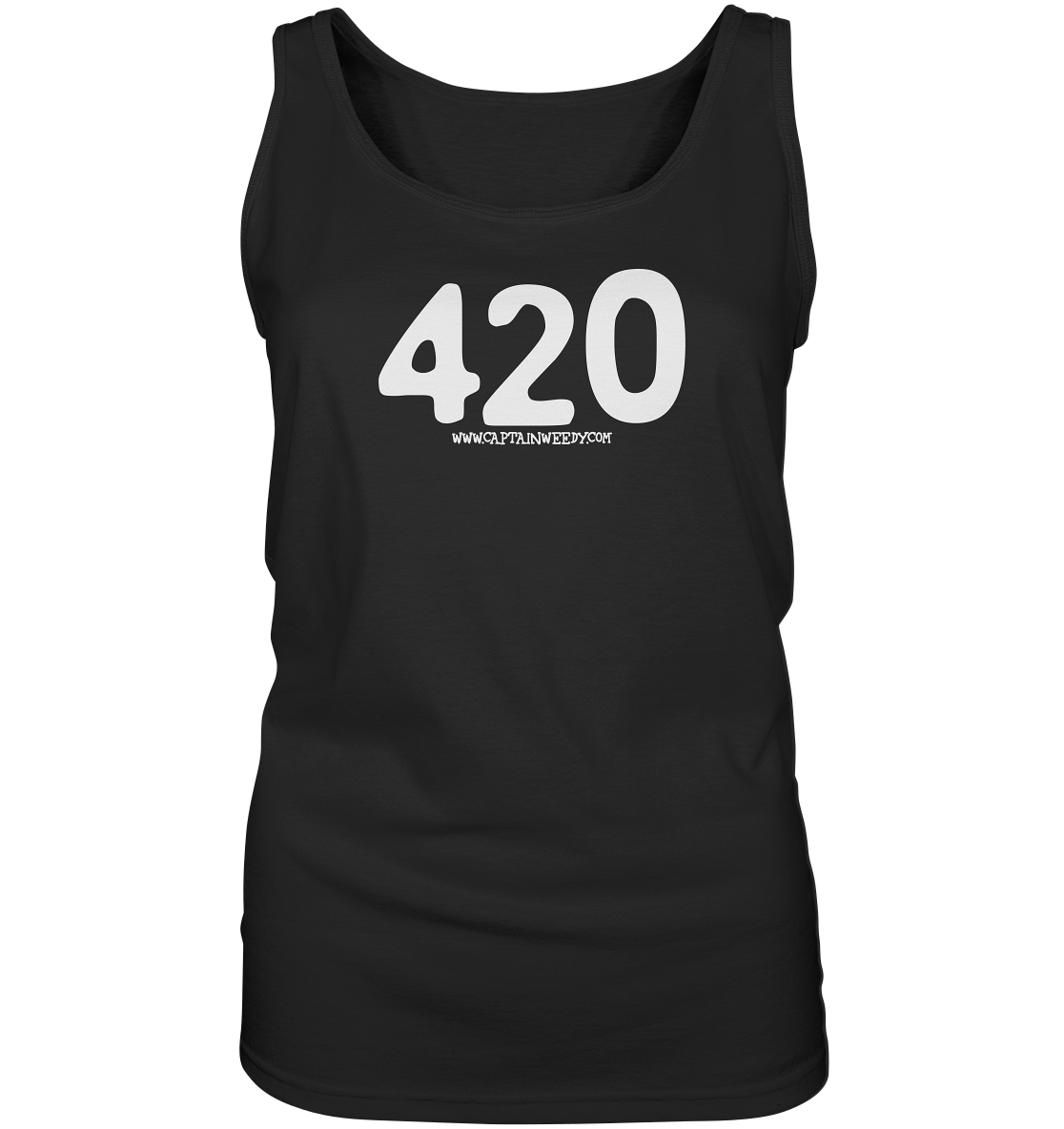 Captain Weedy 420 - Ladies Tank-Top