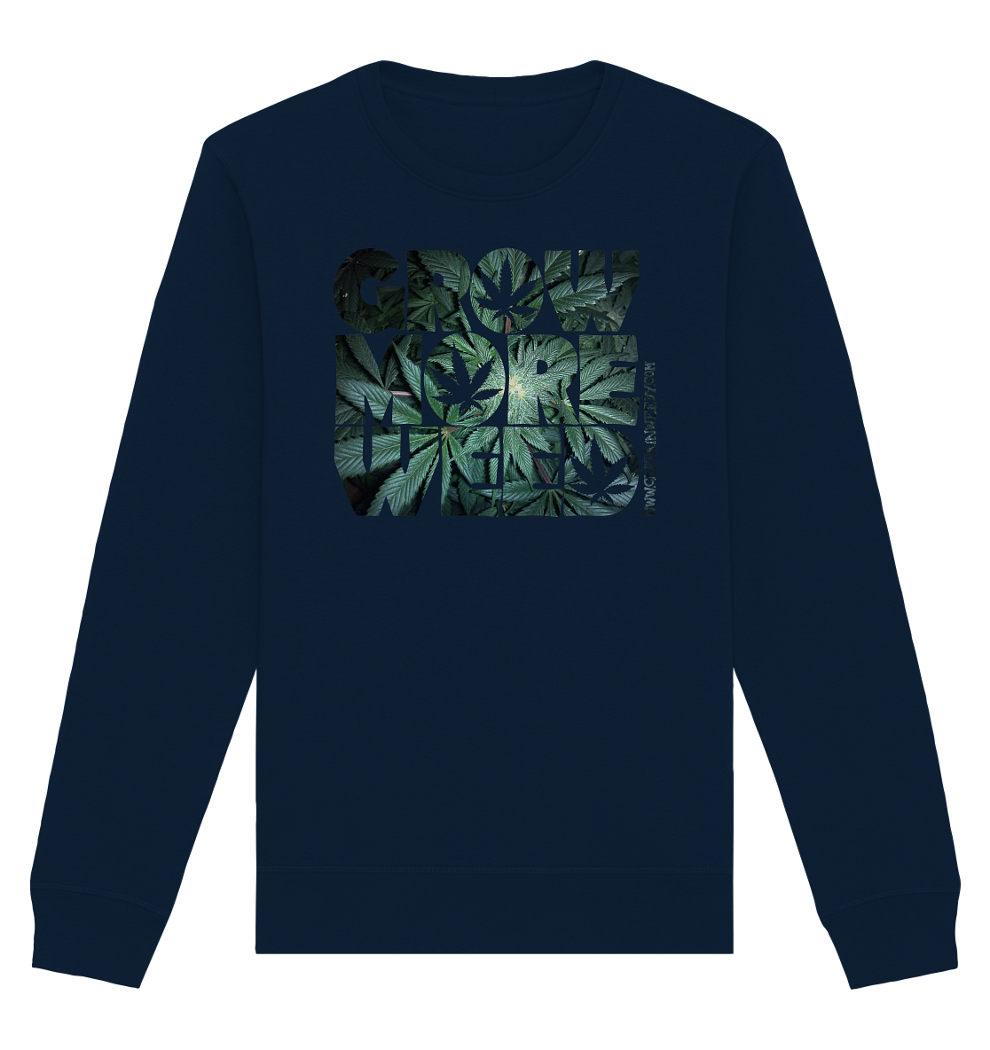 Captain Weedy GMW WPic - Organic Basic Unisex Sweatshirt