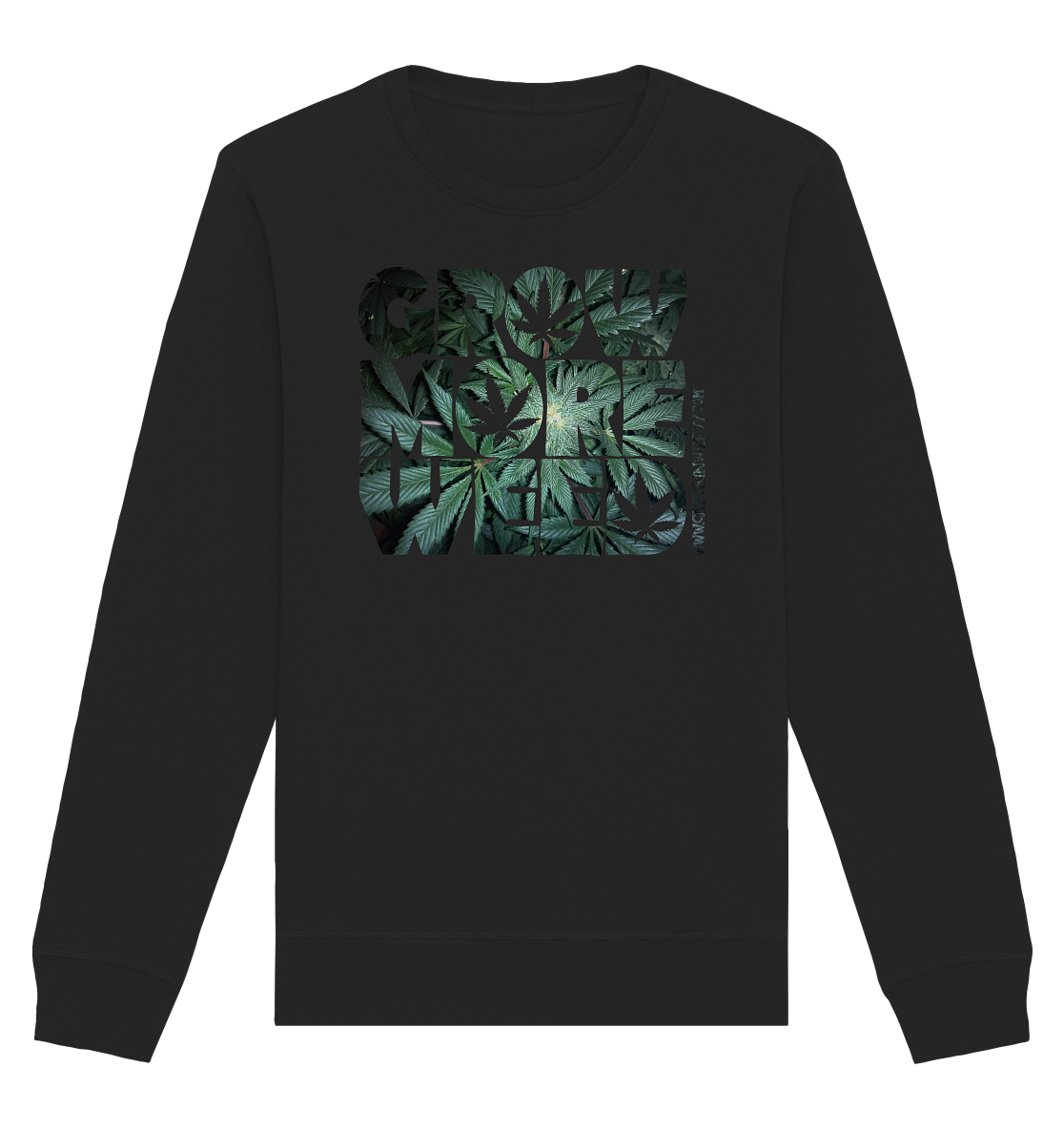 Captain Weedy GMW WPic - Organic Basic Unisex Sweatshirt