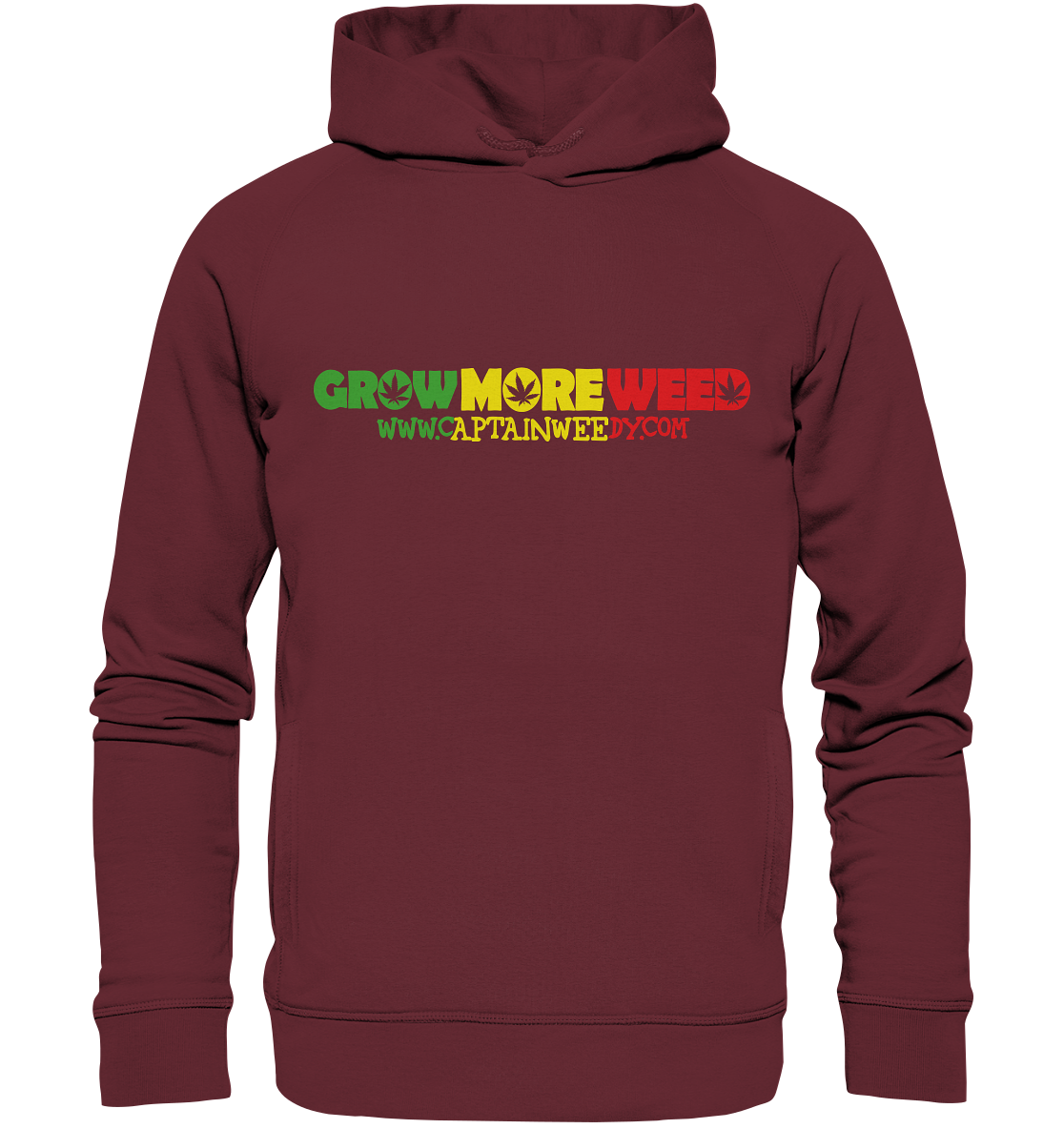 Captain Weedy - GMW - Organic Fashion Hoodie