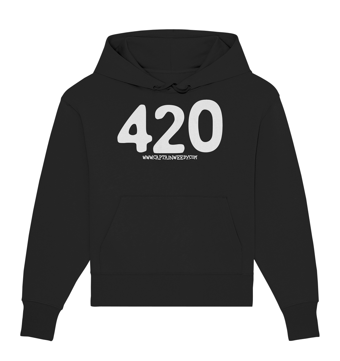 Captain Weedy 420 - Organic Oversize Hoodie