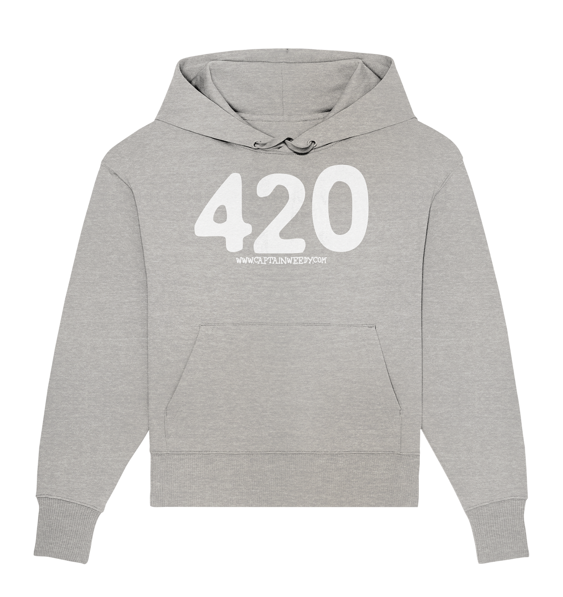 Captain Weedy 420 - Organic Oversize Hoodie