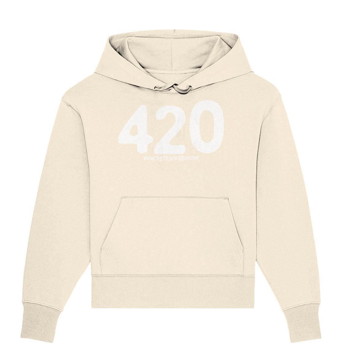 Captain Weedy 420 - Organic Oversize Hoodie