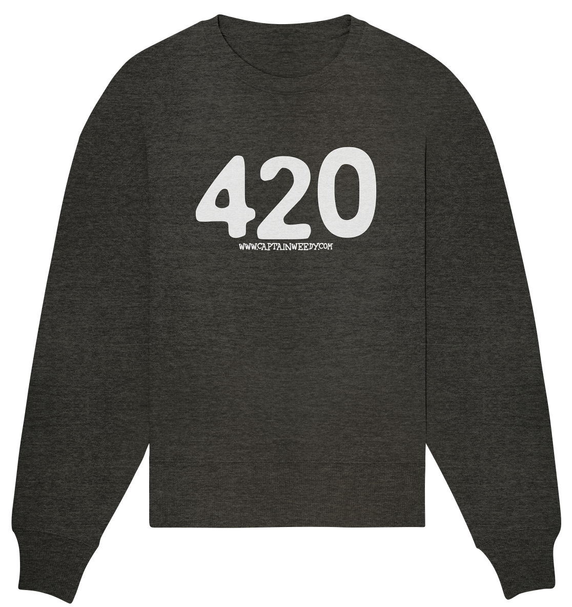 Captain Weedy 420 - Organic Oversize Sweatshirt