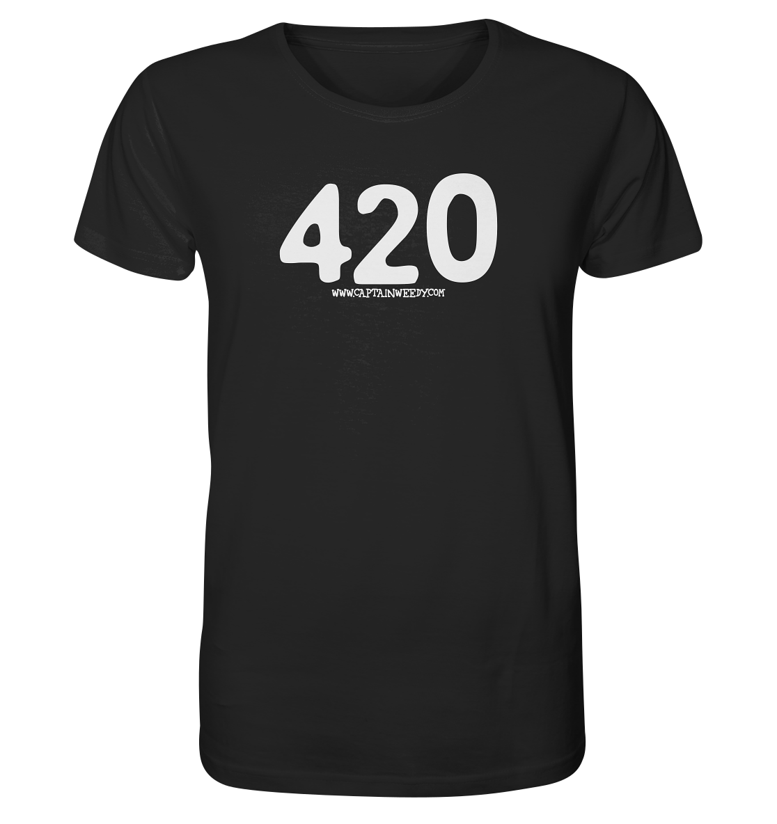 Captain Weedy 420 - Organic Shirt