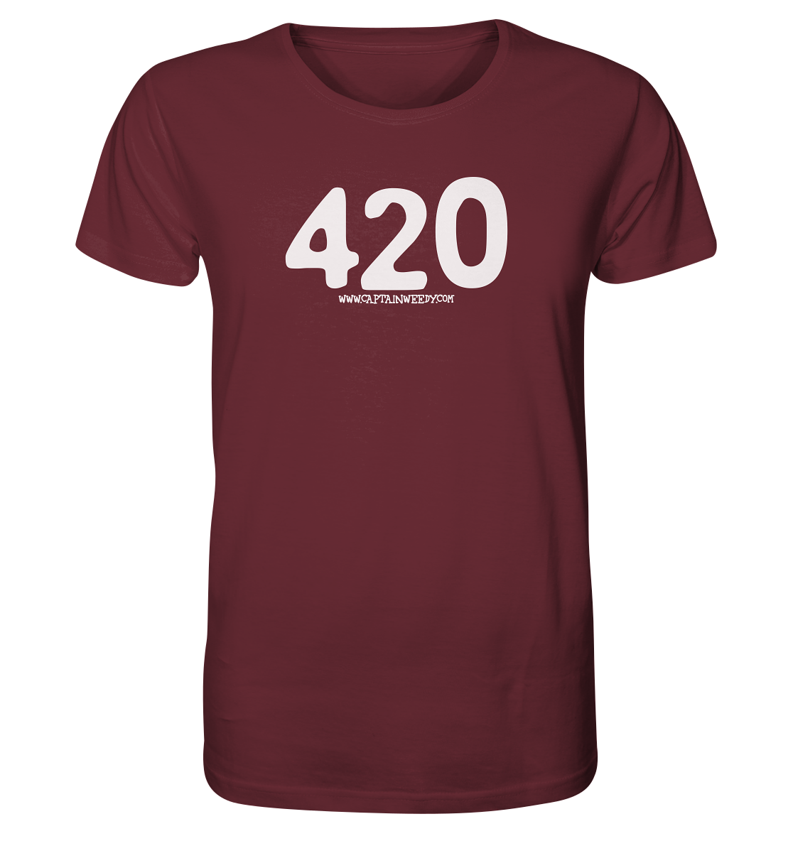 Captain Weedy 420 - Organic Shirt