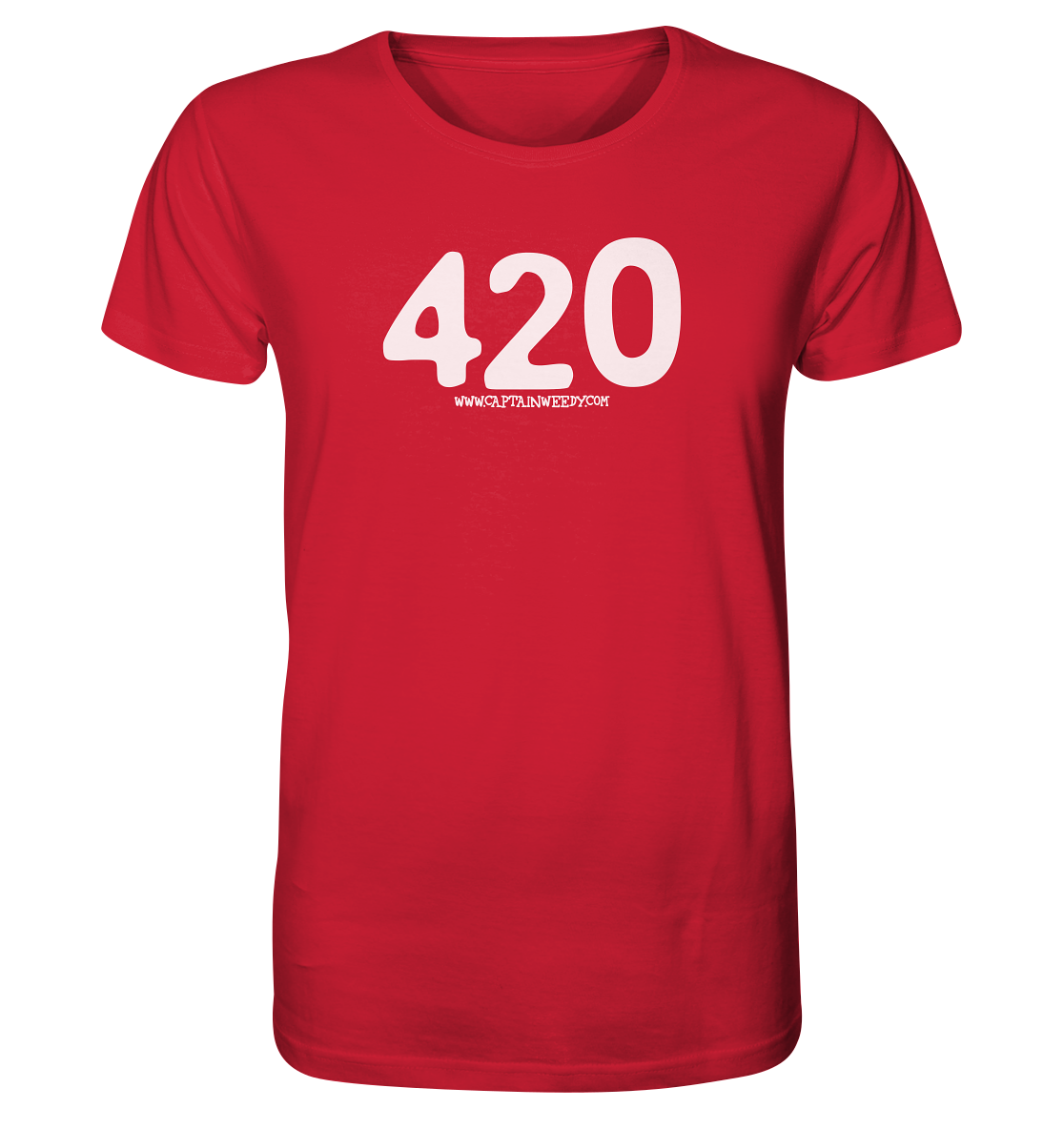 Captain Weedy 420 - Organic Shirt