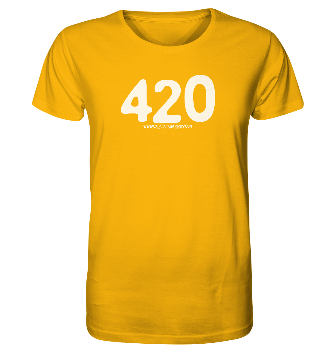 Captain Weedy 420 - Organic Shirt