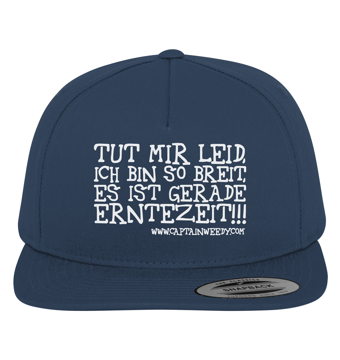 Captain Weedy - Tut mir leid...  - Premium Snapback