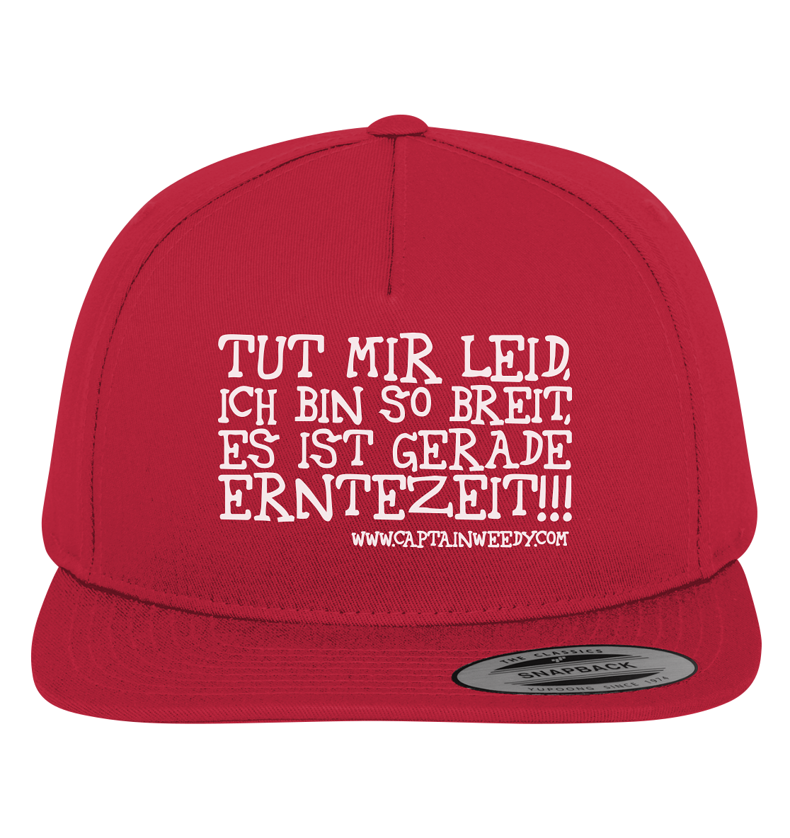 Captain Weedy - Tut mir leid...  - Premium Snapback